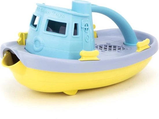 Green Toys - Sleepboot Blauw/Paars 1 Green Toys - Sleepboot Blauw/Paars