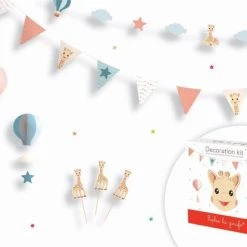 Sophie De Giraf Decoratie Set Voor Babyshower Of Feestje