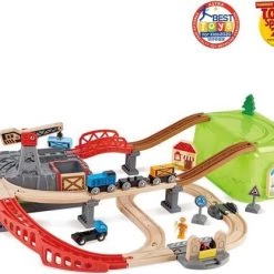 Hape Bouwset Houten Treinbaan In Emmer