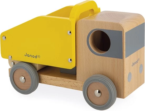 Janod Bolid - Kiepwagen En Bulldozer 11 Janod Bolid - Kiepwagen En Bulldozer - Afbeelding 11