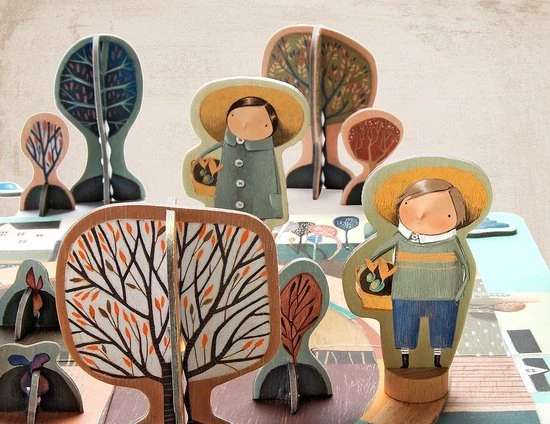 Marbushka - Coöperatief Bordspel - In The De Tuin - Kinder En Familie Gezelschapsspel 4 Marbushka - Coöperatief Bordspel - In The De Tuin - Kinder En Familie Gezelschapsspel - Afbeelding 4