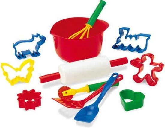 Dantoy 12-delige Bakset Rood 1 Dantoy 12-delige Bakset Rood