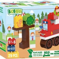BioBuddi - Town - Fire Truck (BB-0127) -Duurzamer-speelgoed Winkel 550x428 2