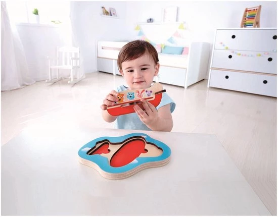 Hape Speelgoed - 3D-Vliegtuig Puzzel 6 Hape Speelgoed - 3D-Vliegtuig Puzzel - Afbeelding 6