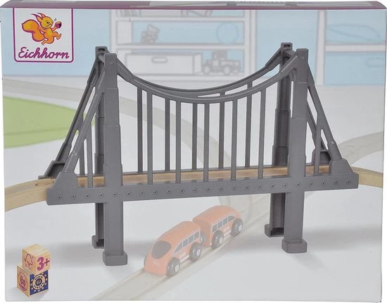 Eichhorn Houten Trein Hangbrug 100001510 2 Eichhorn Houten Trein Hangbrug 100001510 - Afbeelding 2