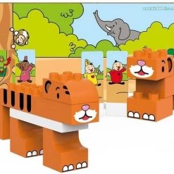 Bumba Biobuddi Bouwblokken Tijgers 27-delig