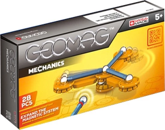 Geomag Mechanics 28-teilig 3 Geomag Mechanics 28-teilig - Afbeelding 3
