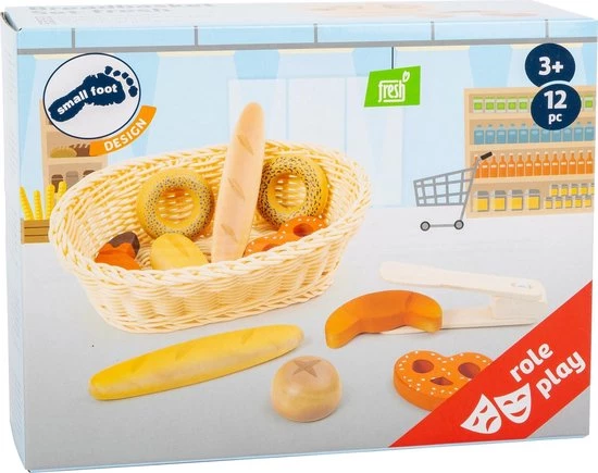 Small Foot Company Small Foot - Breadbasket Set "fresh" 3 Small Foot Company Small Foot - Breadbasket Set "fresh" - Afbeelding 3