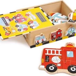 Small Foot Company Small Foot - Vehicles Puzzle Box