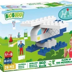 BiOBUDDi Juf Roos Helikopter - 26 Delig