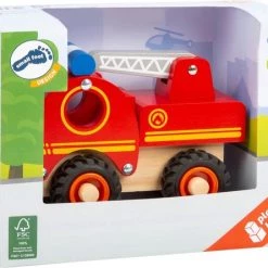 Small Foot Company Small Foot Brandweervoertuig Rood 13 X 7 X 10 Cm -Duurzamer-speelgoed Winkel 550x445 6