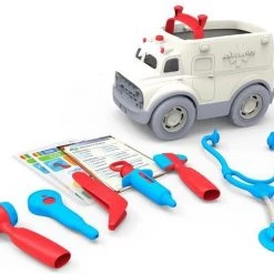 Green Toys Ambulance & Doctor's Kit 14 Green Toys Ambulance & Doctor's Kit -Duurzamer-speelgoed Winkel 550x447 3