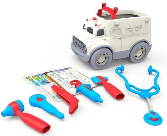 Green Toys Ambulance & Doctor's Kit 7 Green Toys Ambulance & Doctor's Kit - Afbeelding 7