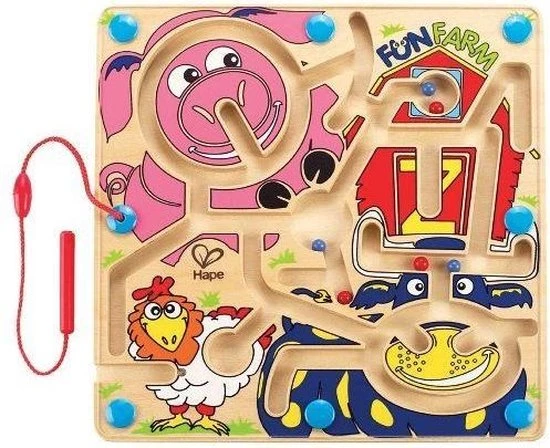 Hape Behendigheidsspel Fun Farm 25,4 Cm 2 Hape Behendigheidsspel Fun Farm 25,4 Cm - Afbeelding 2
