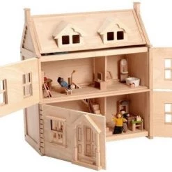 Plantoys Houten Victoriaans Poppenhuis -Duurzamer-speelgoed Winkel 550x448 3