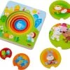 HABA Houten Puzzel Kakelbonte Jonge Dieren