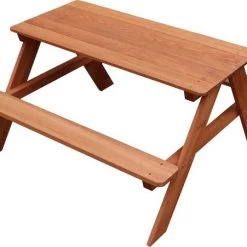 Sunny Dave Picknicktafel In Bruin - Multifunctonele Picknick Tafel Voor Kinderen - FSC Hout - 89x89x50cm 7 Sunny Dave Picknicktafel In Bruin - Multifunctonele Picknick Tafel Voor Kinderen - FSC Hout - 89x89x50cm -Duurzamer-speelgoed Winkel 550x451 13