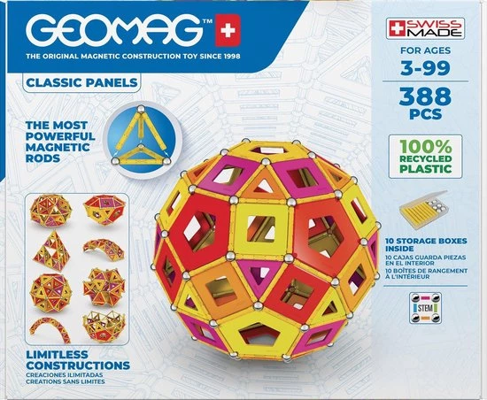 Geomag Classic Panels RE Warm Masterbox 388 11 Geomag Classic Panels RE Warm Masterbox 388 - Afbeelding 11