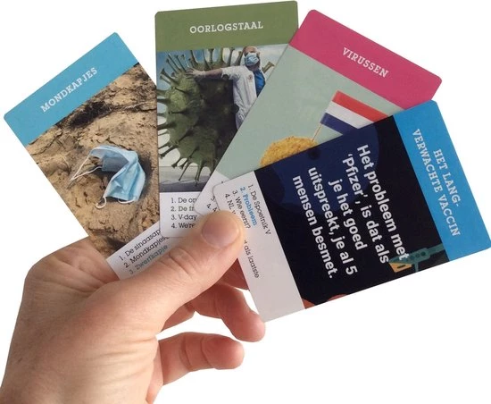 SpellenNel Het Echte Corona Take Away Kwartet - 20 Sets - XL - Coronakwartetspel - Coronakwartet -brievenbuscadeau 2 SpellenNel Het Echte Corona Take Away Kwartet - 20 Sets - XL - Coronakwartetspel - Coronakwartet -brievenbuscadeau - Afbeelding 2