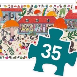 Djeco - Puzzel - Egelschool - 35 Stukjes 8 Djeco - Puzzel - Egelschool - 35 Stukjes -Duurzamer-speelgoed Winkel 550x453 2