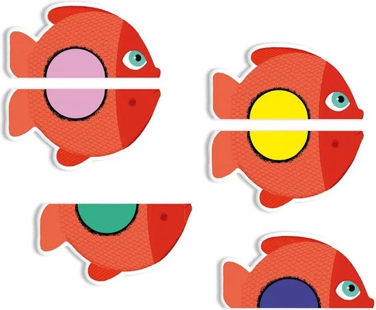 Djeco Puzzel Vissen | Puzzel Voor Kinderen 2 Djeco Puzzel Vissen | Puzzel Voor Kinderen - Afbeelding 2