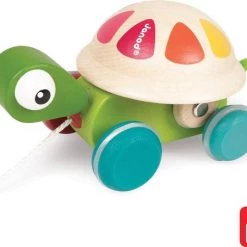 Janod Zigolos - Trekfiguur Schildpad 9 Janod Zigolos - Trekfiguur Schildpad -Duurzamer-speelgoed Winkel 550x454 2