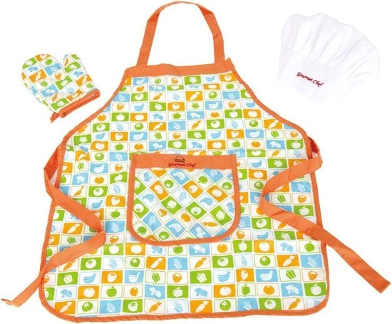Hape Keuken Chef Kok Set 1 Hape Keuken Chef Kok Set