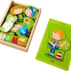 Haba Houten Puzzel Beroepenmix 24 Stukjes