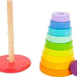 Small Foot Company Small Foot - Stacking Tower Shape-Fitting Rainbow -Duurzamer-speelgoed Winkel 550x456 11