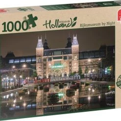 Jumbo Premium Collection Puzzel Amsterdam Rijksmuseum By Night - Legpuzzel - 1000 Stukjes