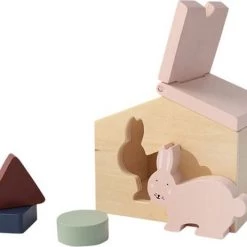 Trixie - Vormsorteerder Houten Huis - Konijn