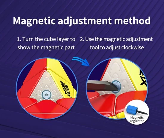 Moyu Weilong Pyraminx Magnetic - STANDARD EDITION 21 Moyu Weilong Pyraminx Magnetic - STANDARD EDITION - Afbeelding 21