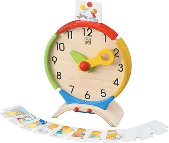 Plantoys Plan Toys Activiteiten Klok Multi Colour 12 Plantoys Plan Toys Activiteiten Klok Multi Colour - Afbeelding 12
