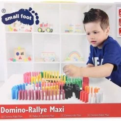 Small Foot Company Small Foot Domino Rally Maxi 14 Small Foot Company Small Foot Domino Rally Maxi -Duurzamer-speelgoed Winkel 550x464 3
