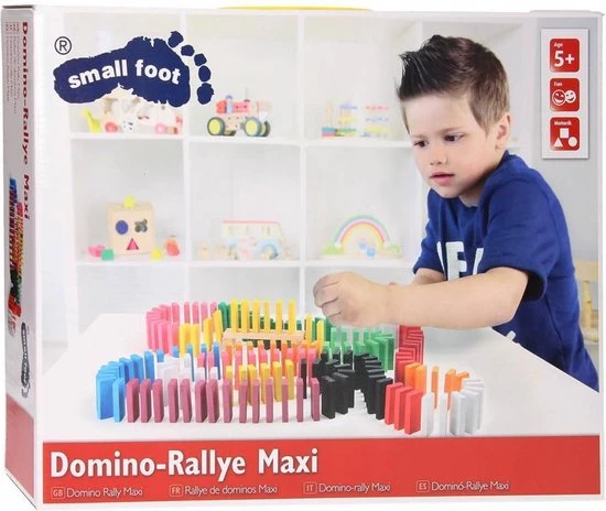 Small Foot Company Small Foot Domino Rally Maxi 6 Small Foot Company Small Foot Domino Rally Maxi - Afbeelding 6
