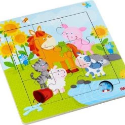 HABA Houten Raampuzzel Dierenvrienden