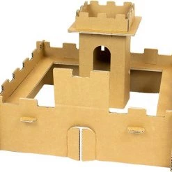 Kartonnen Mini Ridder Burcht - Cadeau Van Duurzaam Karton - Hobbykarton - KarTent -Duurzamer-speelgoed Winkel 550x468 1