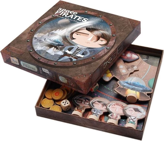 Marbushka - Ecologisch Bordspel - Ruimte Piraten - Kinder En Familie Gezelschapsspel - Fairtrade 1 Marbushka - Ecologisch Bordspel - Ruimte Piraten - Kinder En Familie Gezelschapsspel - Fairtrade