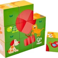 Hape Blokkenpuzzel Pepe & Friends - 9 Blokken 7 Hape Blokkenpuzzel Pepe & Friends - 9 Blokken -Duurzamer-speelgoed Winkel 550x472 4