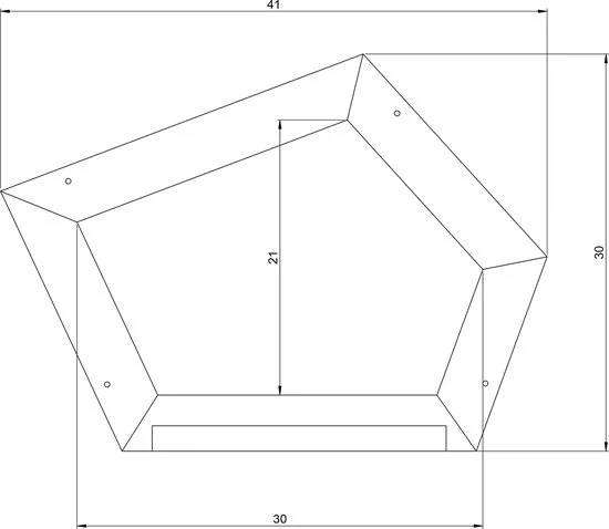 AXI Krijtbord Crooked In Bruin Van Hout - Accessoire Voor Speelhuis Of Speeltoestel 2 AXI Krijtbord Crooked In Bruin Van Hout - Accessoire Voor Speelhuis Of Speeltoestel - Afbeelding 2