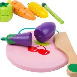 Small Foot Company Small Foot - Cuttable Fruit And Vegetable Set