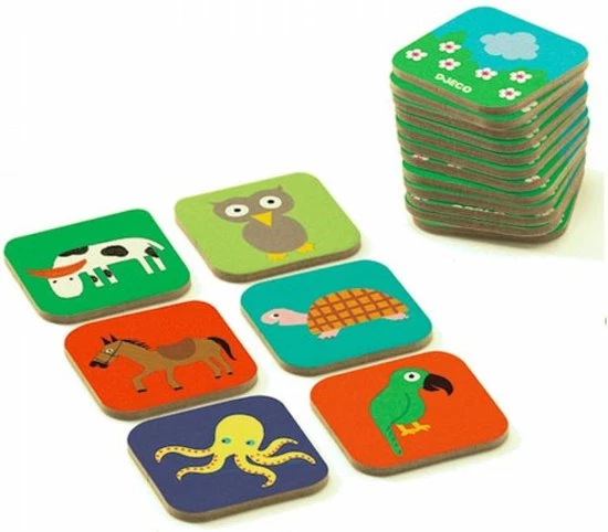 Djeco - Classic Box - 12 Spellen - 4+ 5 Djeco - Classic Box - 12 Spellen - 4+ - Afbeelding 5