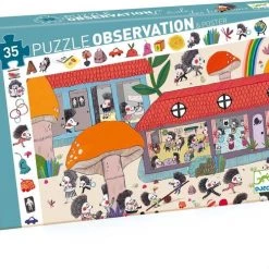 Djeco - Puzzel - Egelschool - 35 Stukjes
