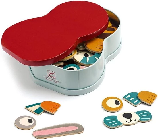 Djeco Magneetspel Dieren 6 Djeco Magneetspel Dieren - Afbeelding 6