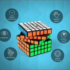 6x6 Speedcube - Puzzel Kubus - Zwart Magic Cube - Moyu Meilong -Duurzamer-speelgoed Winkel 550x490 4