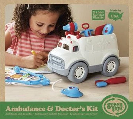 Green Toys Ambulance & Doctor's Kit 8 Green Toys Ambulance & Doctor's Kit - Afbeelding 8
