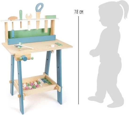 Small Foot Company Small Foot - Workbench "Nordic" 8 Small Foot Company Small Foot - Workbench "Nordic" - Afbeelding 8