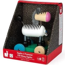 Janod Zigolos - Trekfiguur Zebra -Duurzamer-speelgoed Winkel 550x492 6