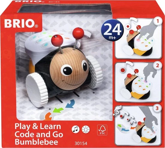BRIO Code And Go Bumblebee Bij - 30154 7 BRIO Code And Go Bumblebee Bij - 30154 - Afbeelding 7