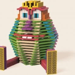 Maxomorra Bioblo Big Box - 340 Eco Bouwblokken